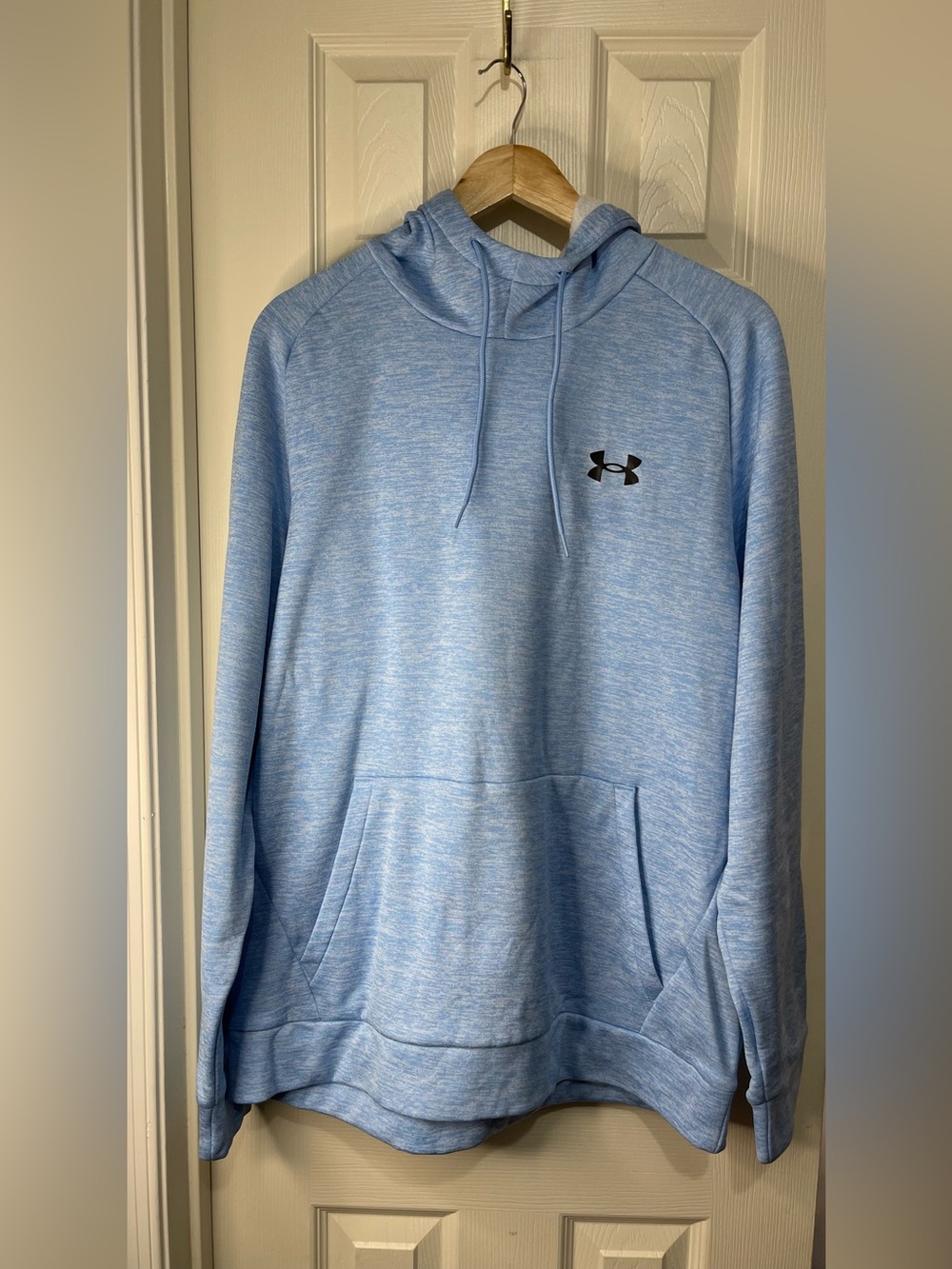 Under Armour Light Blue Men’s Active Loose Casual Hooded Sweatshirt size XL